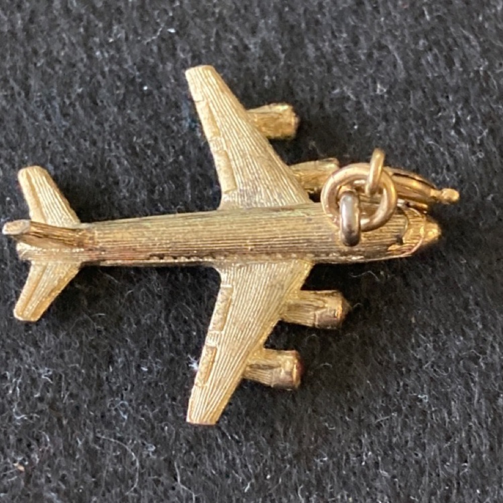 Vintage and Rare Airplane Pendant